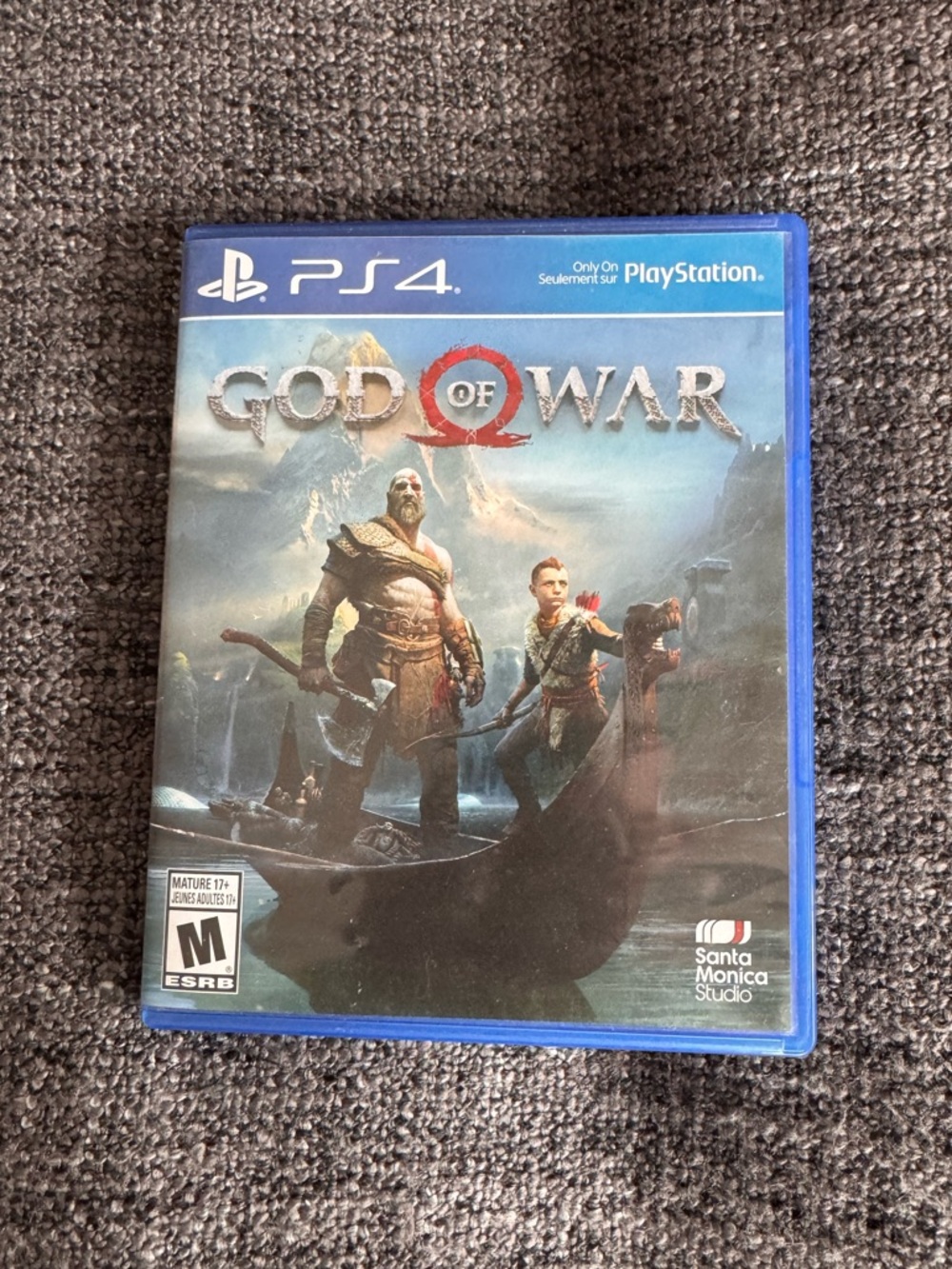 God Of War Sony PS4 Playstation 4‎ Game Complete